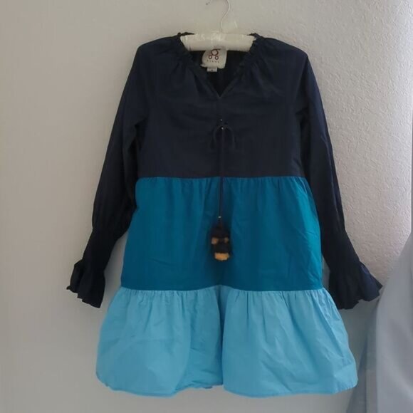 Figue Bella Blue Cotton Dress - Refined Boho - Picture 3 of 11